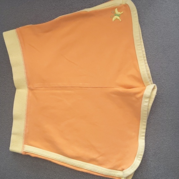 Girls athletic works shorts size 5t. Orange and yellow - Picture 1 of 3